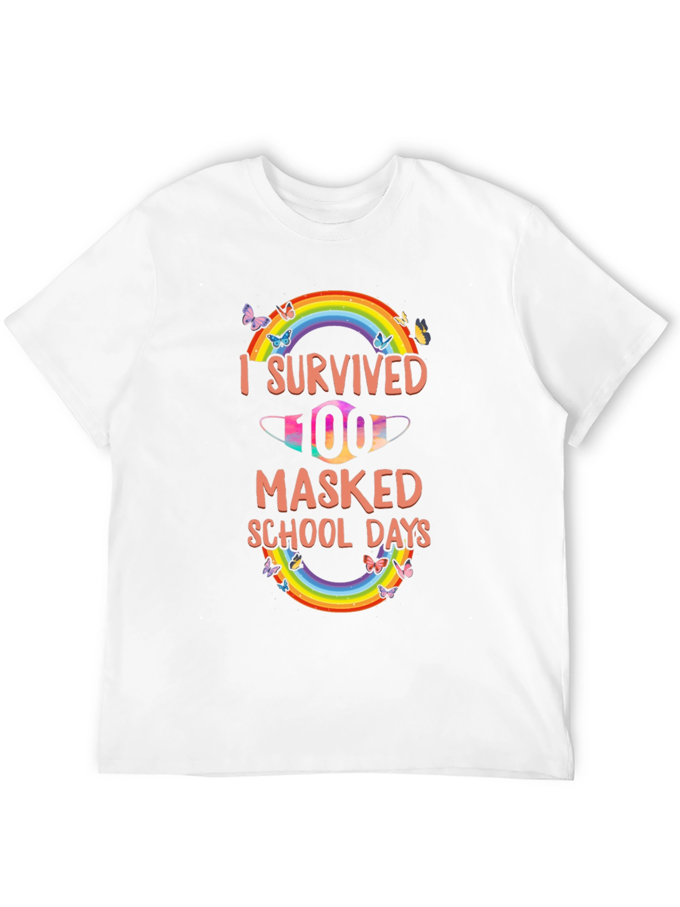 I Survived 100 Masked School Days T-Shirt
