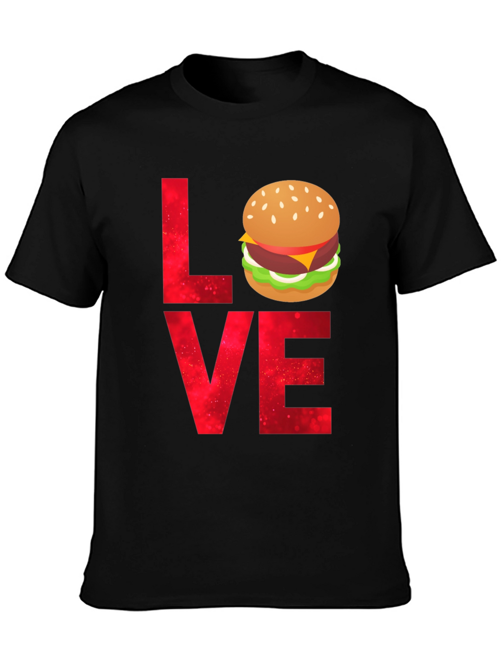 Love Burger T-Shirt - Foodie Tee