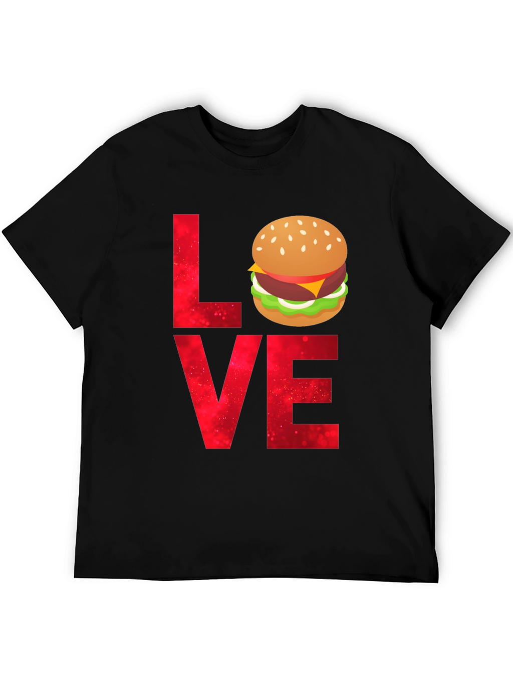 Love Burger T-Shirt - Foodie Tee