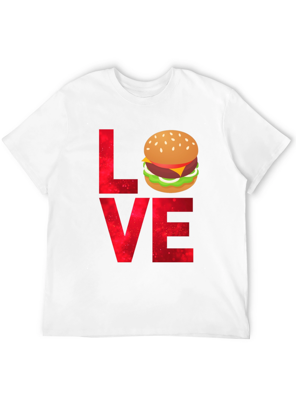 Love Burger T-Shirt - Foodie Tee