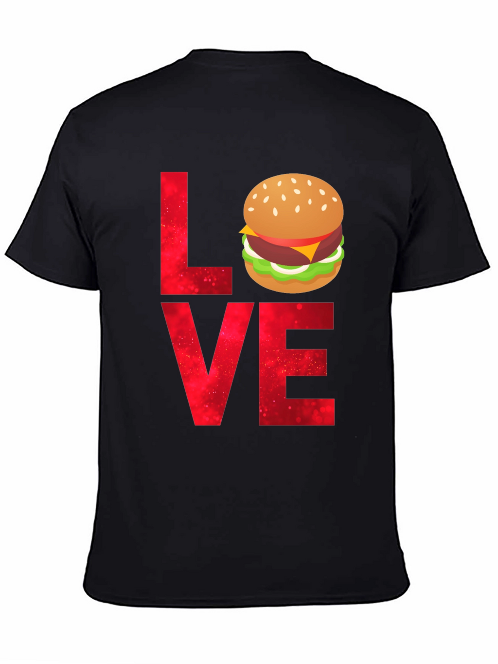 Love Burger T-Shirt - Foodie Tee