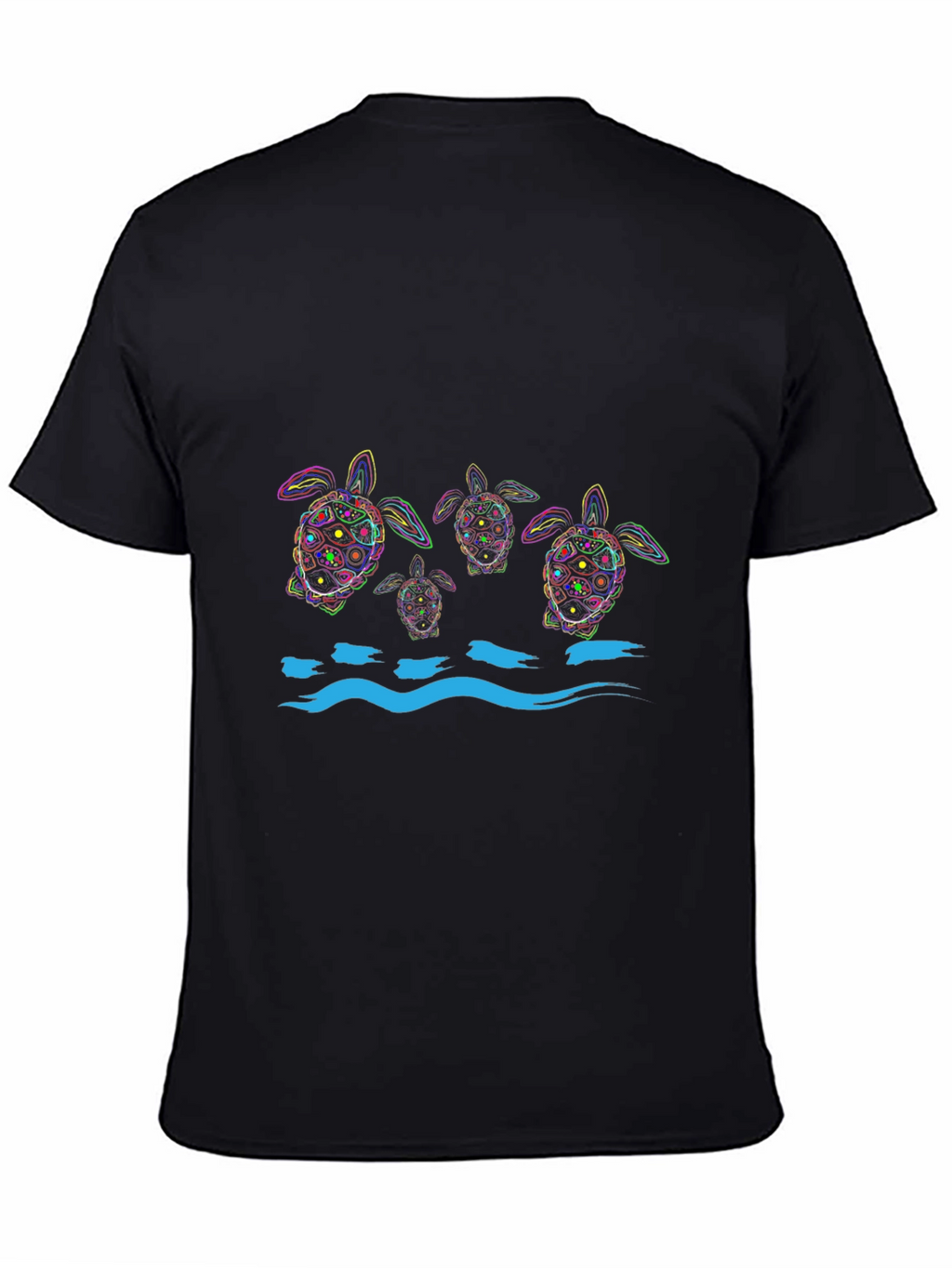 Sea Turtle Graphic Print T-Shirt