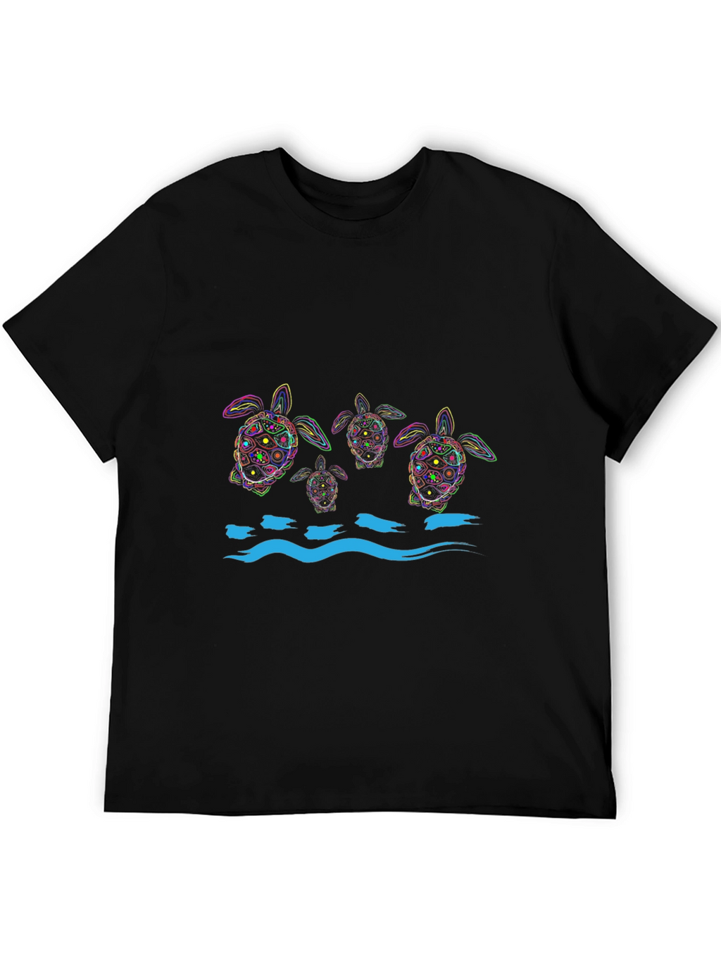 Sea Turtle Graphic Print T-Shirt