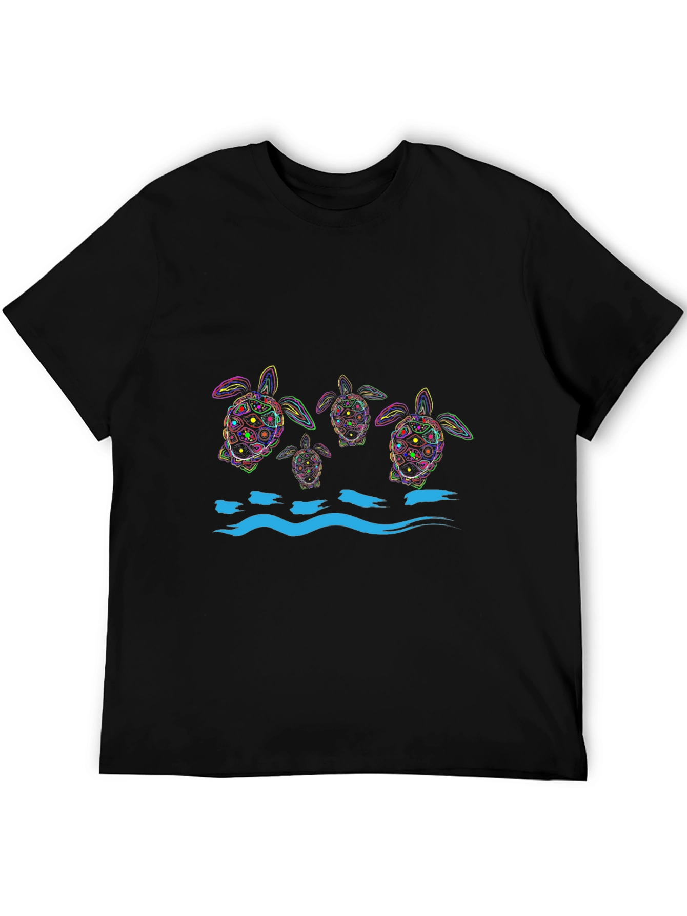 Sea Turtle Graphic Print T-Shirt