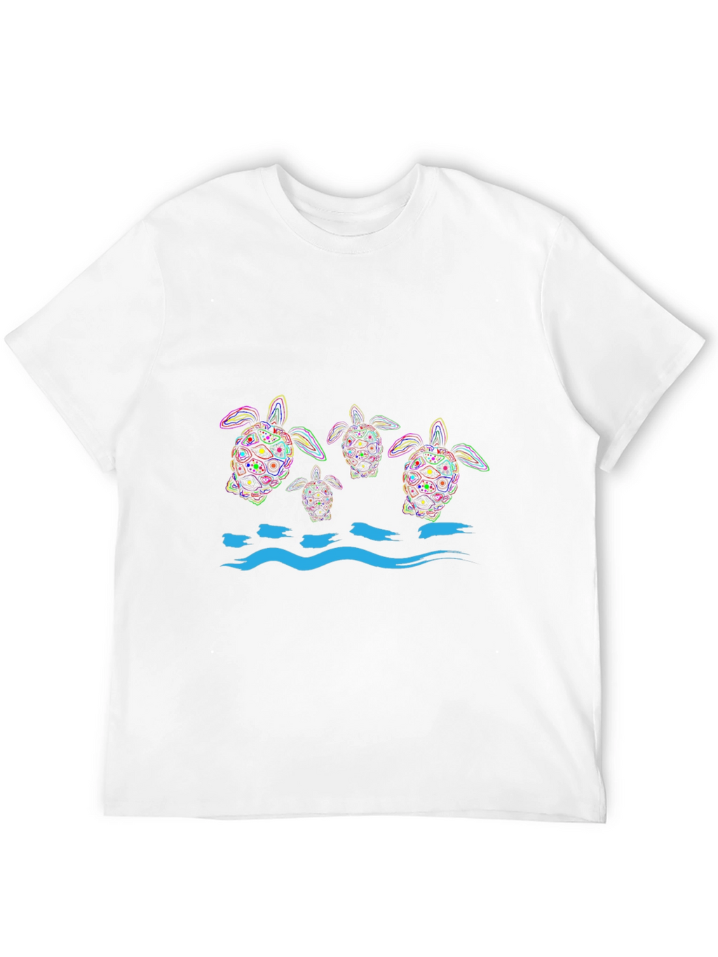 Sea Turtle Graphic Print T-Shirt