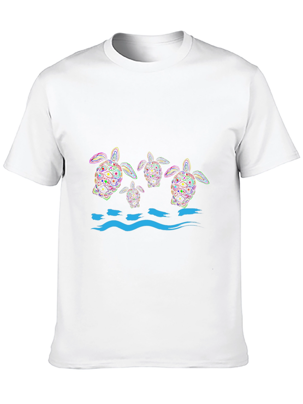 Sea Turtle Graphic Print T-Shirt