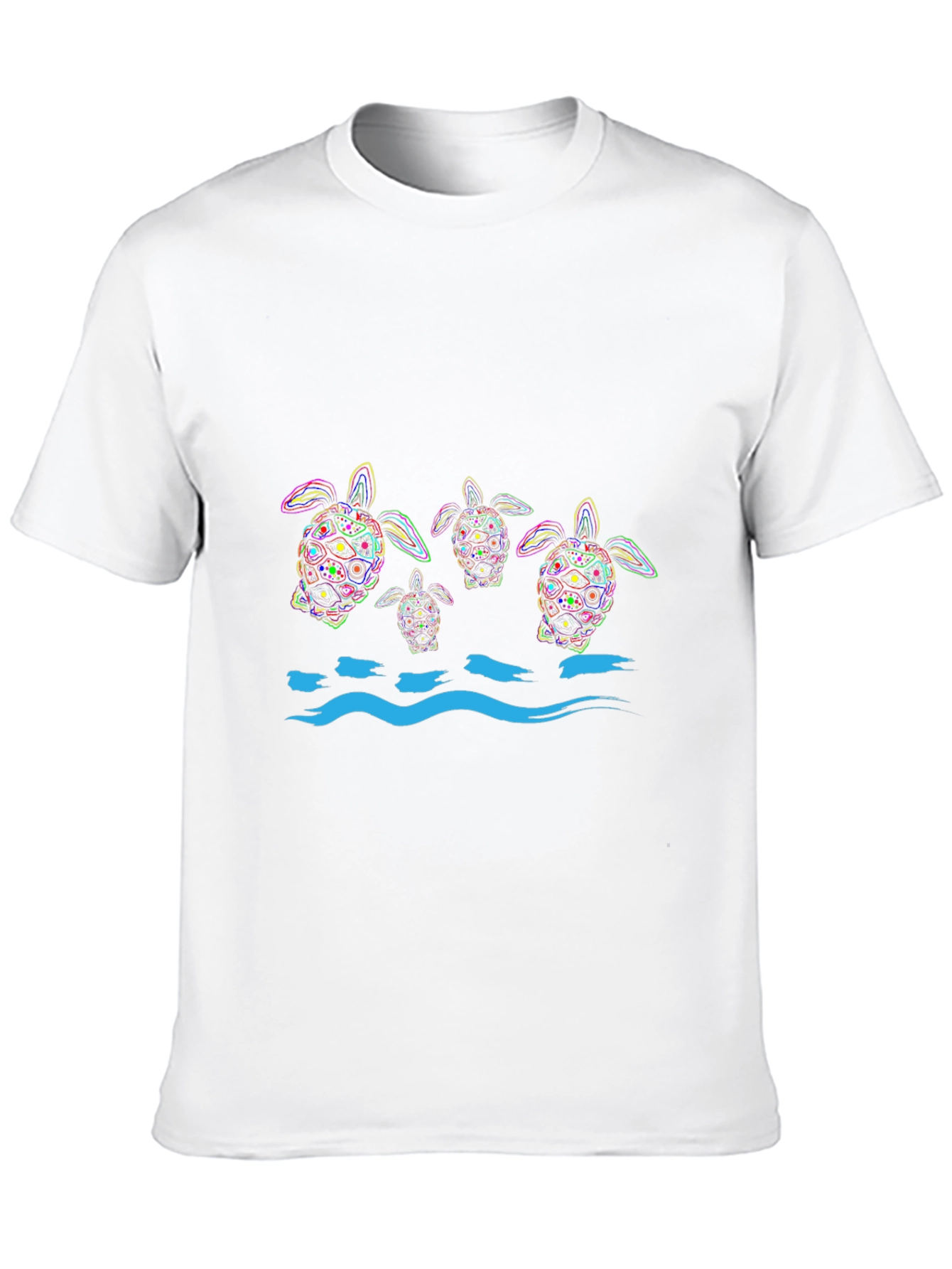 Sea Turtle Graphic Print T-Shirt