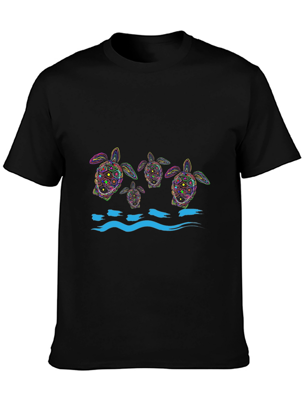 Sea Turtle Graphic Print T-Shirt