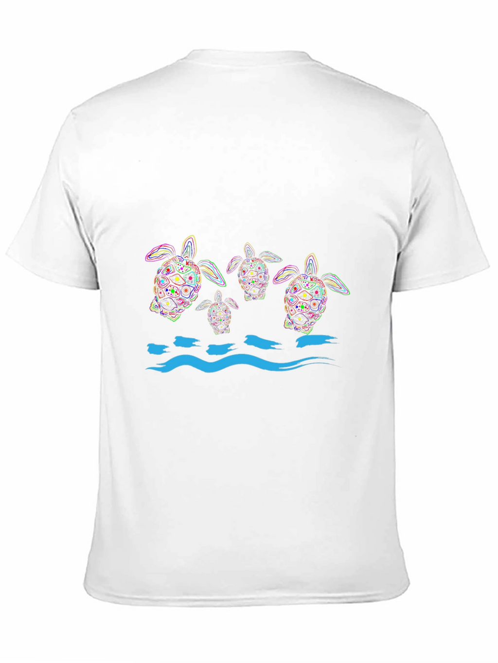 Sea Turtle Graphic Print T-Shirt