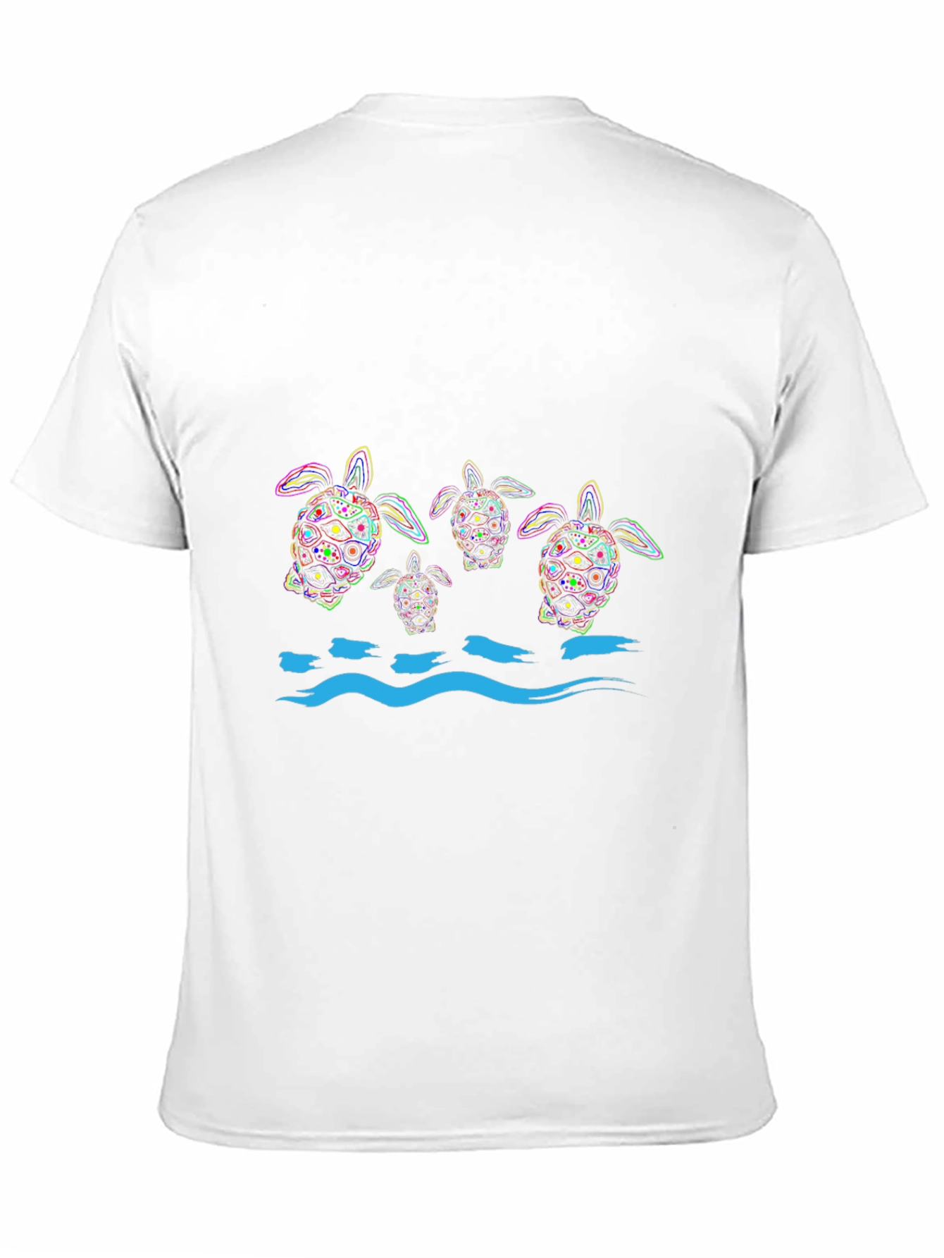 Sea Turtle Graphic Print T-Shirt