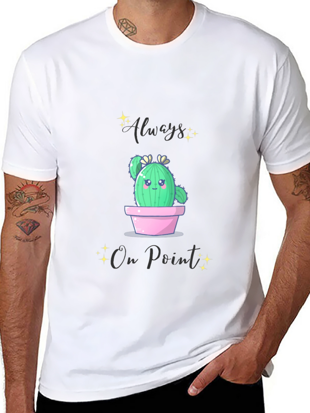 Always on Point Cactus Graphic Tee - Unisex