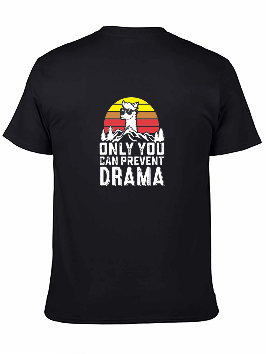 Only You Can Prevent Drama Llama Graphic Tee