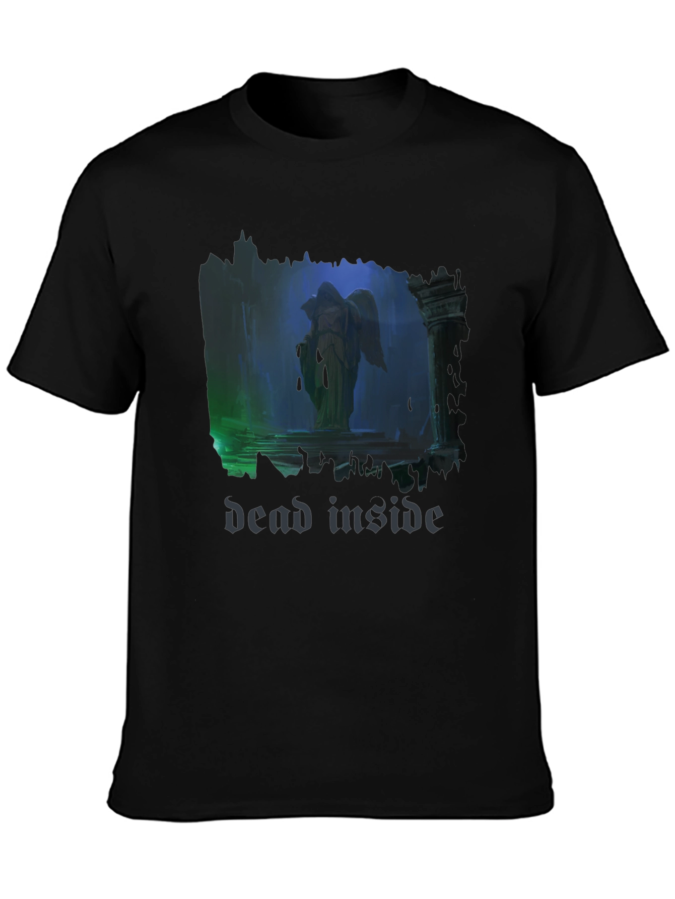 Dead Inside Angel T-Shirt - Gothic Style