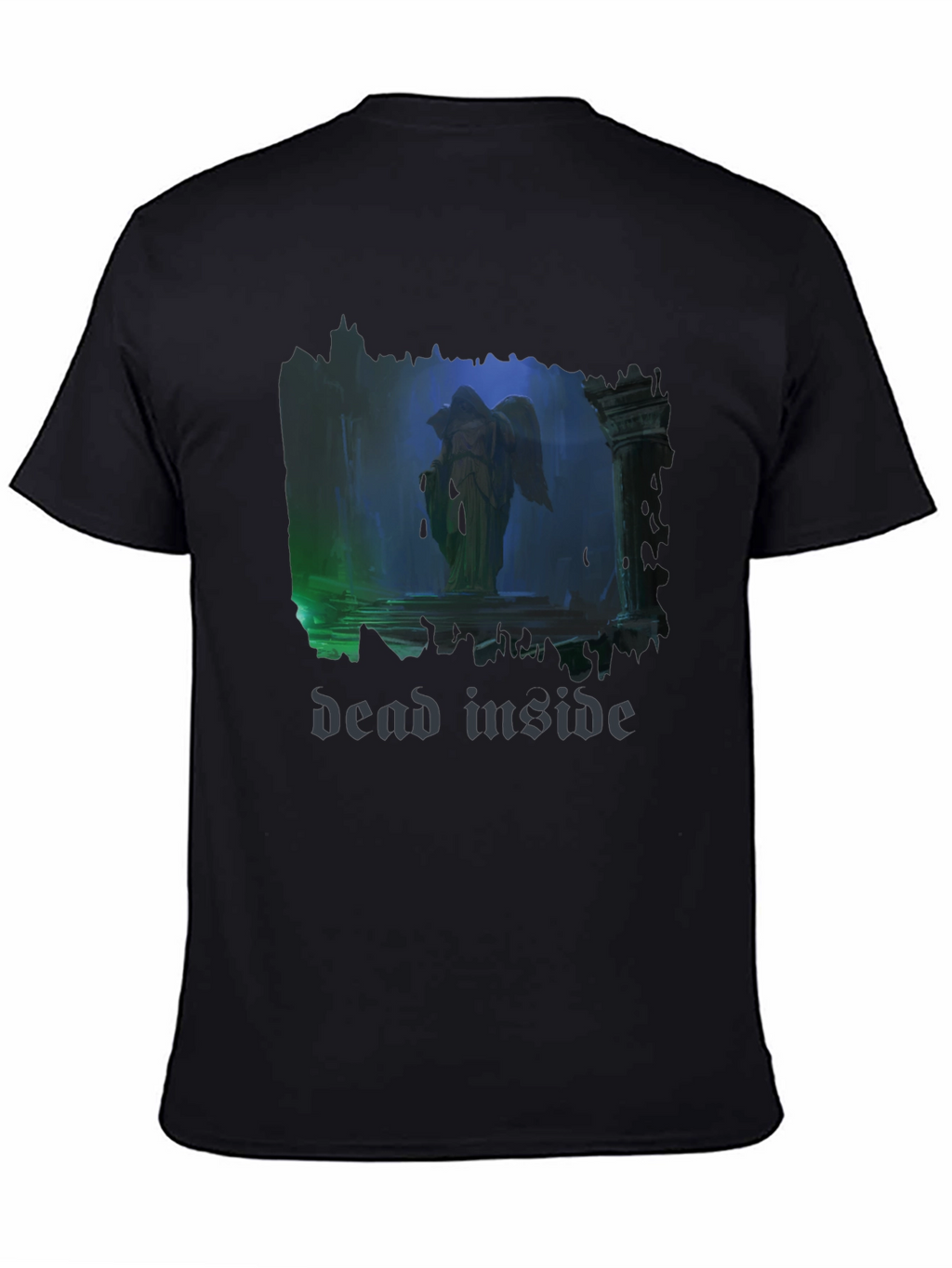Dead Inside Angel T-Shirt - Gothic Style