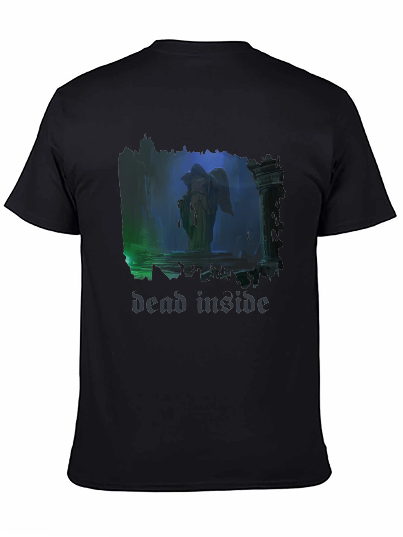 Dead Inside Angel T-Shirt - Gothic Style