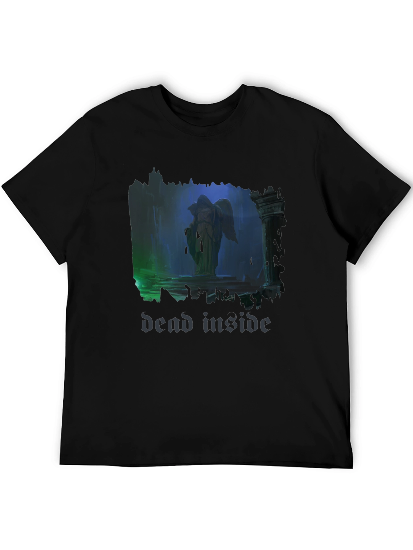 Dead Inside Angel T-Shirt - Gothic Style