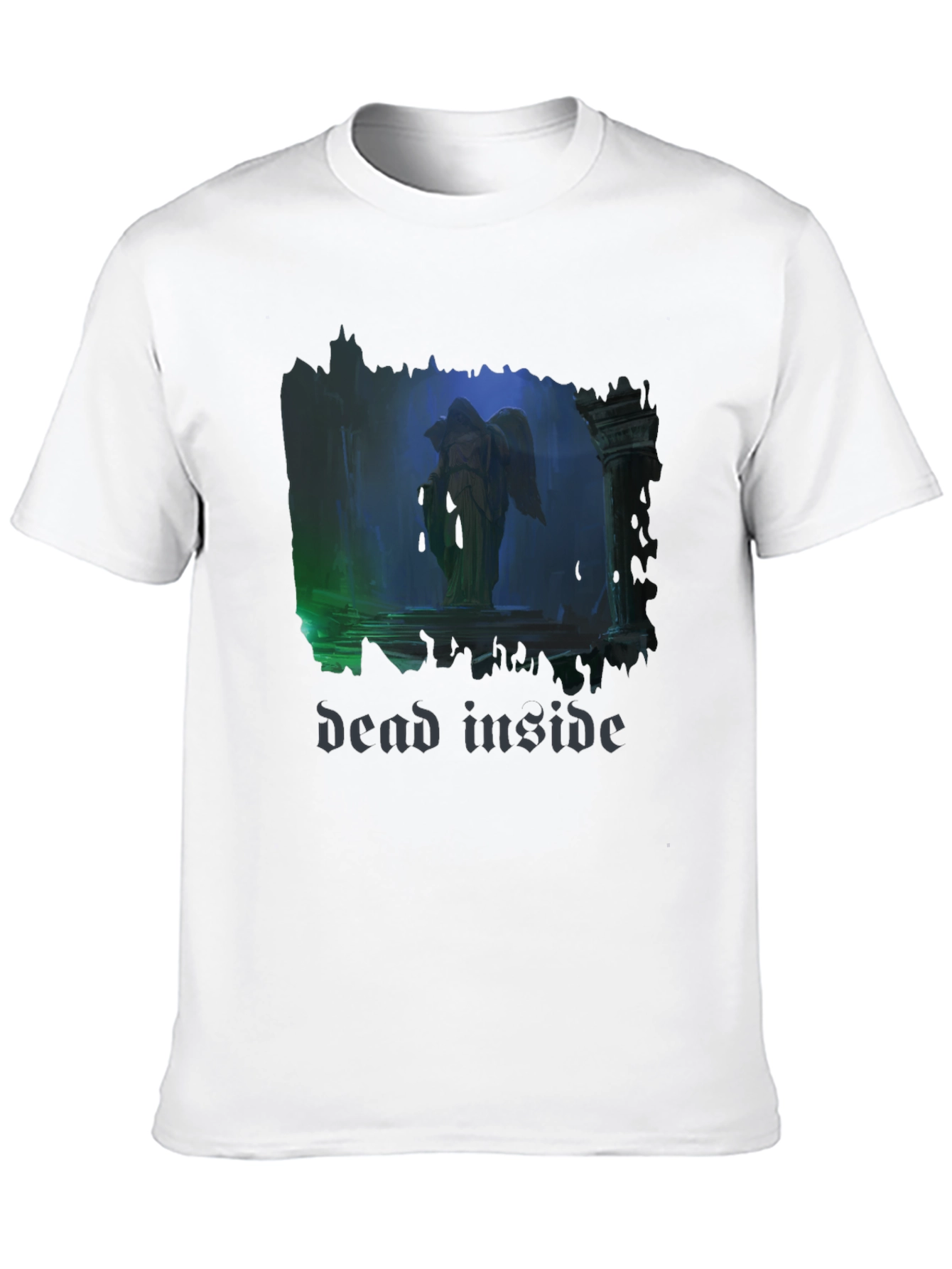 Dead Inside Angel T-Shirt - Gothic Style