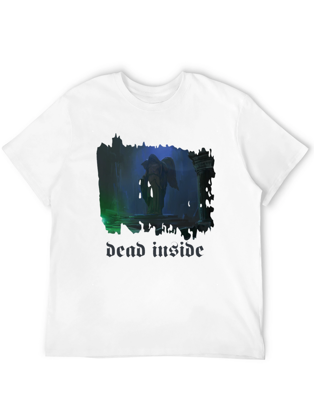 Dead Inside Angel T-Shirt - Gothic Style