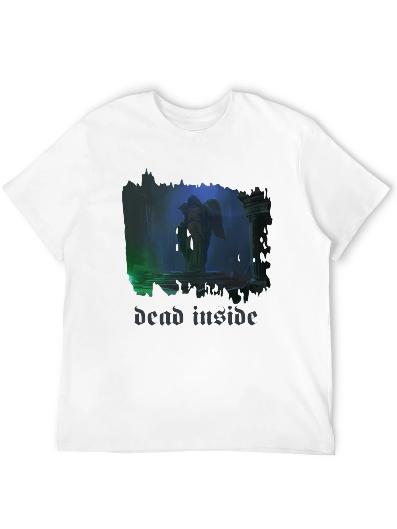 Dead Inside Angel T-Shirt - Gothic Style