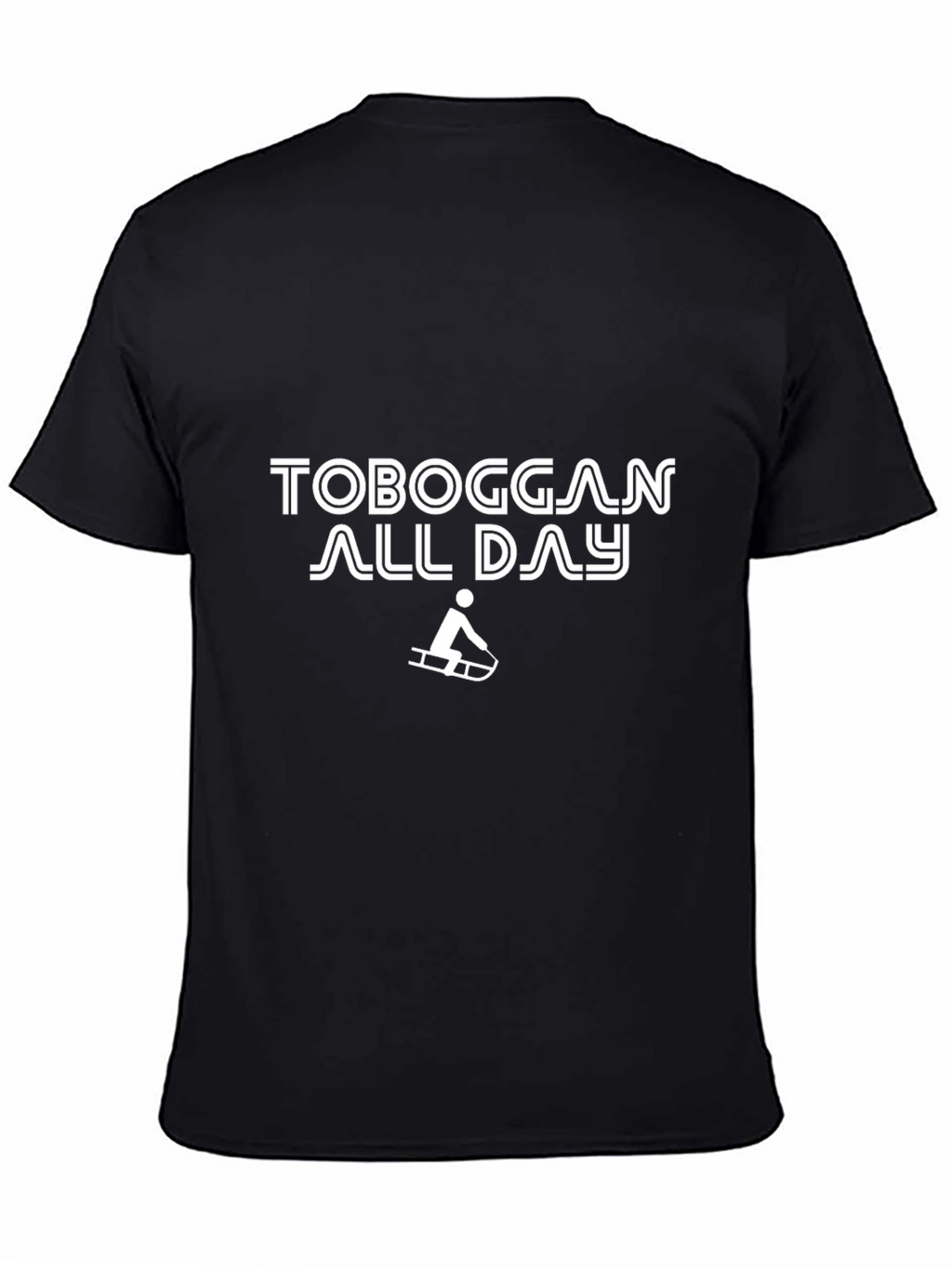 Toboggan All Day Graphic Tee - Black Cotton