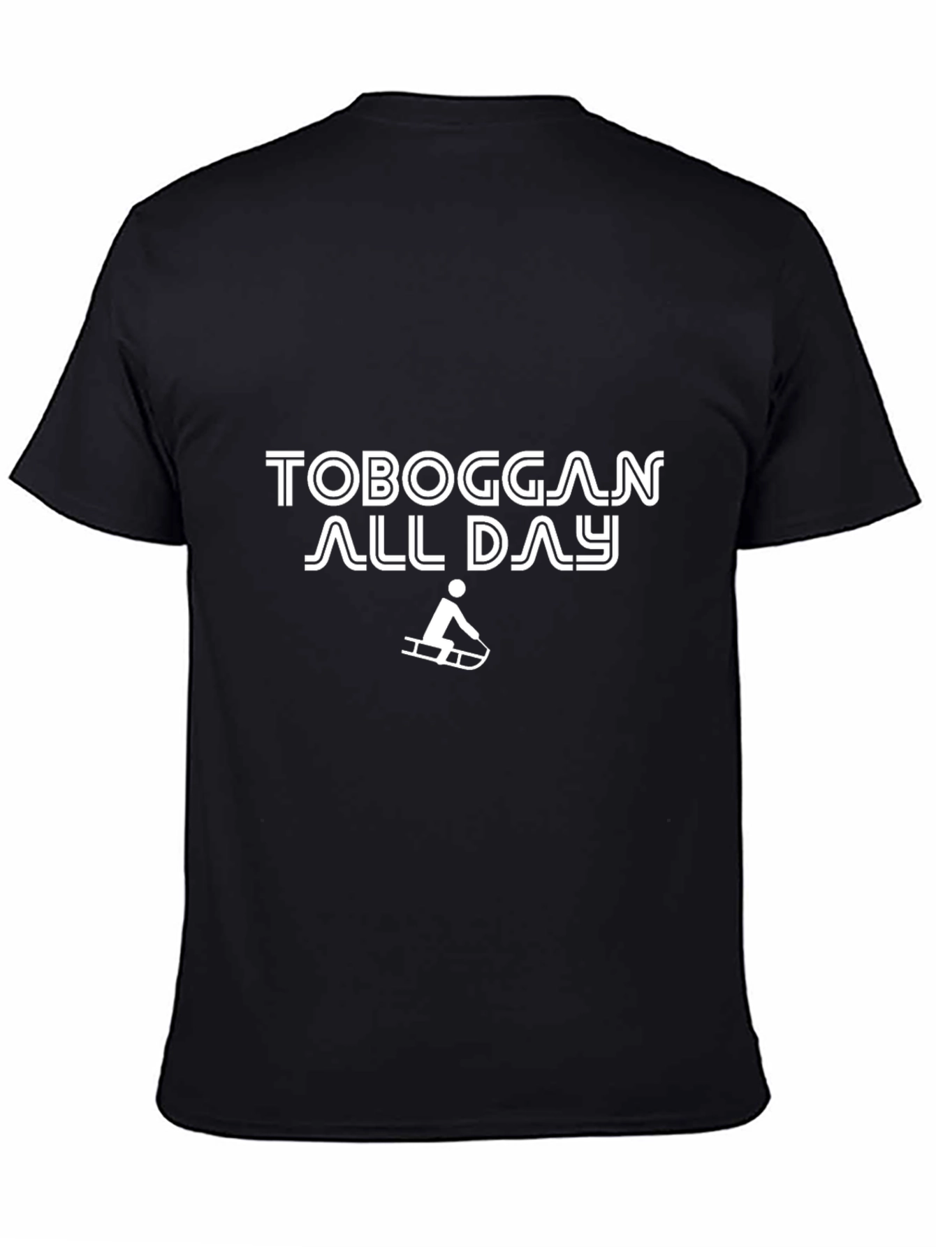 Toboggan All Day Graphic Tee - Black Cotton