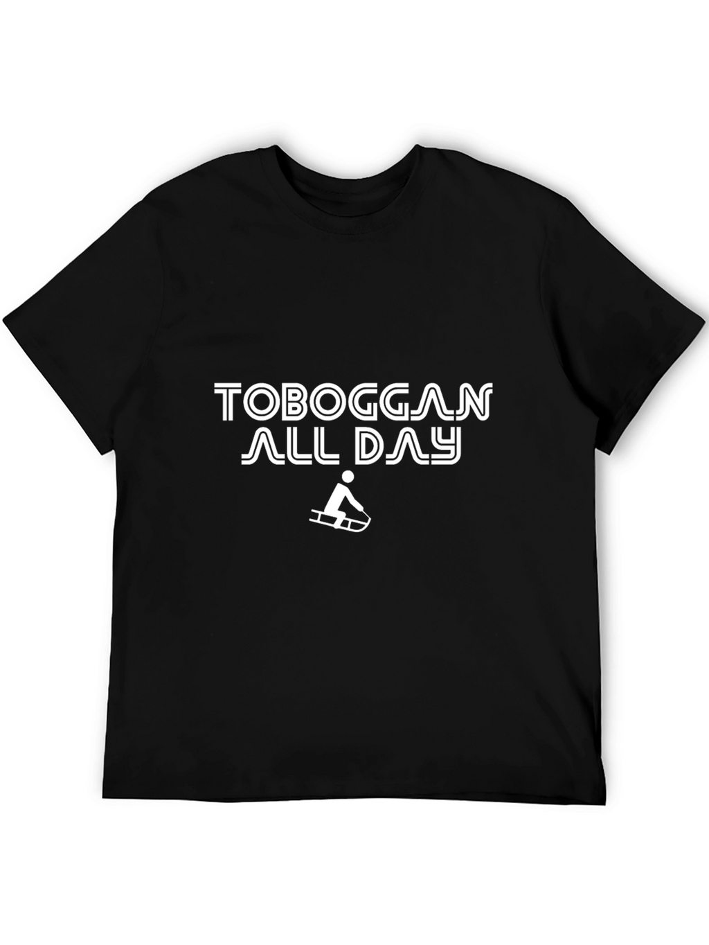 Toboggan All Day Graphic Tee - Black Cotton