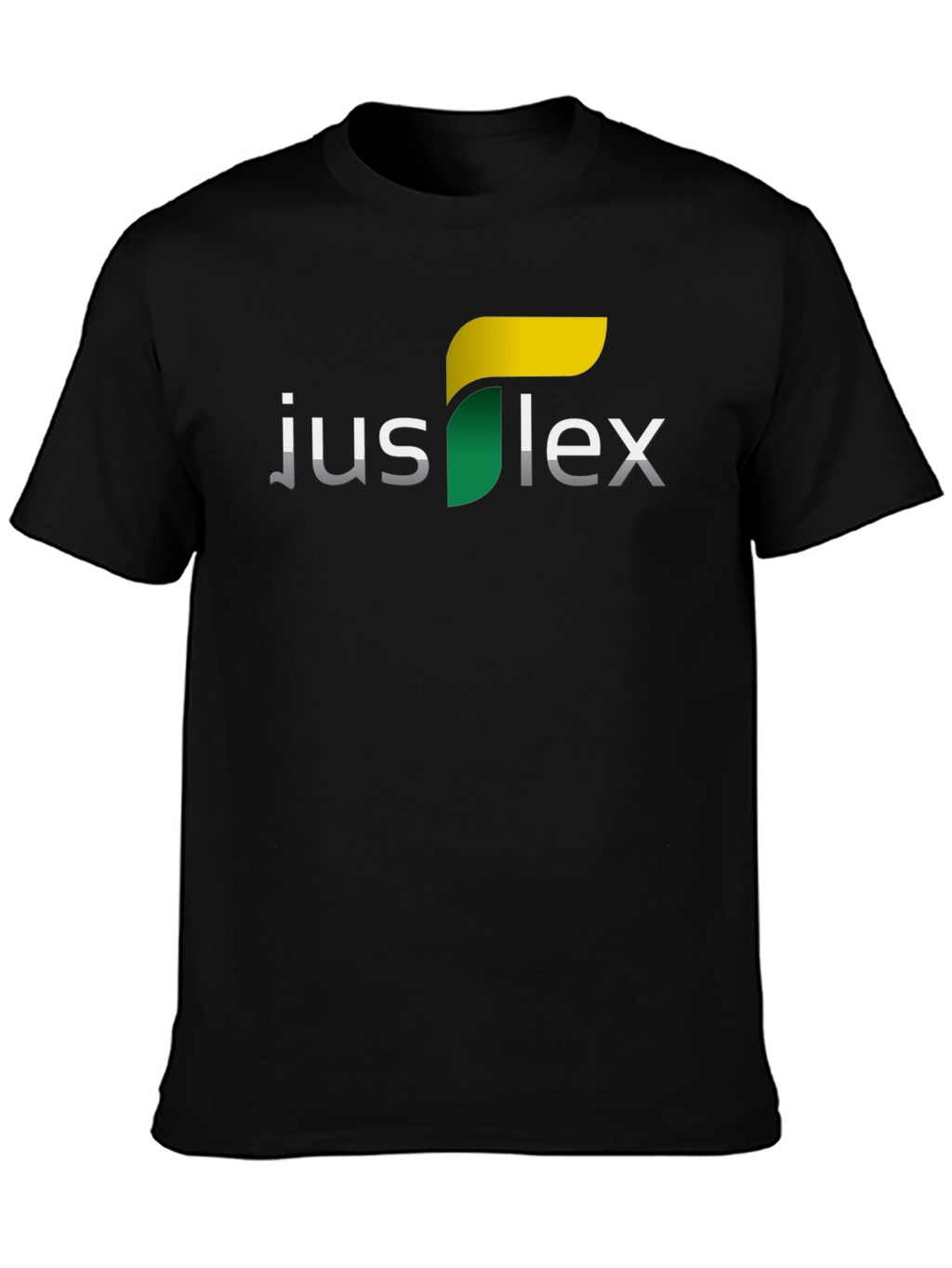 Justflex Graphic Tee - Black