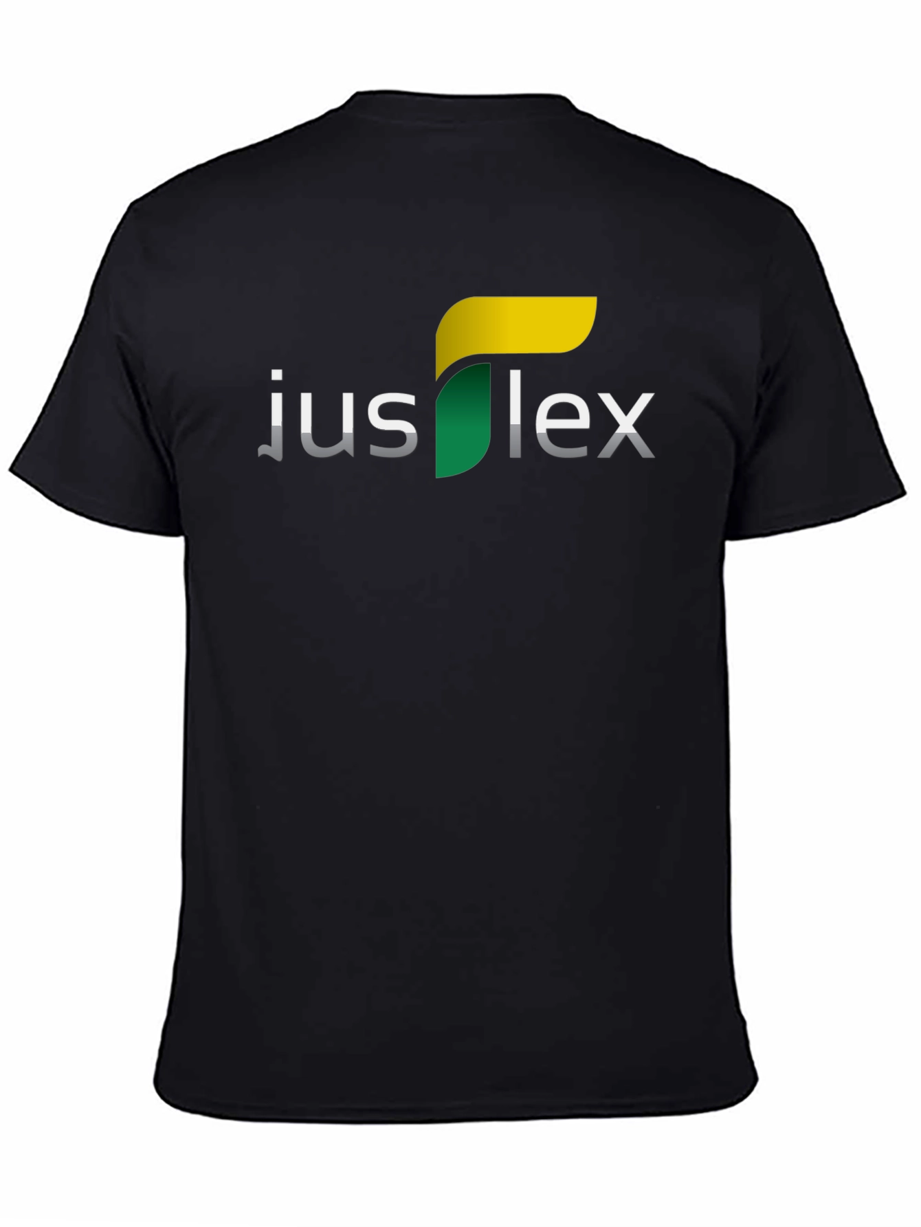 Justflex Graphic Tee - Black