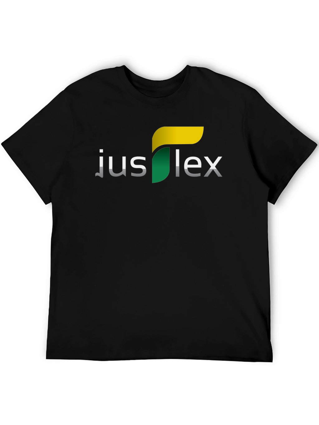 Justflex Graphic Tee - Black
