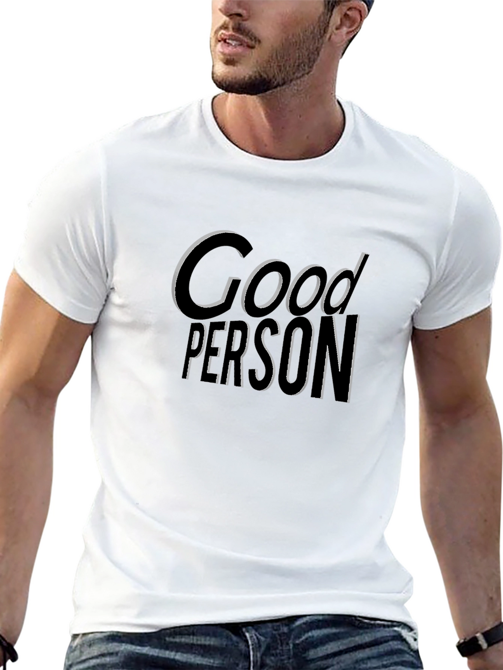 Good Person Graphic T-Shirt - Casual Comfort