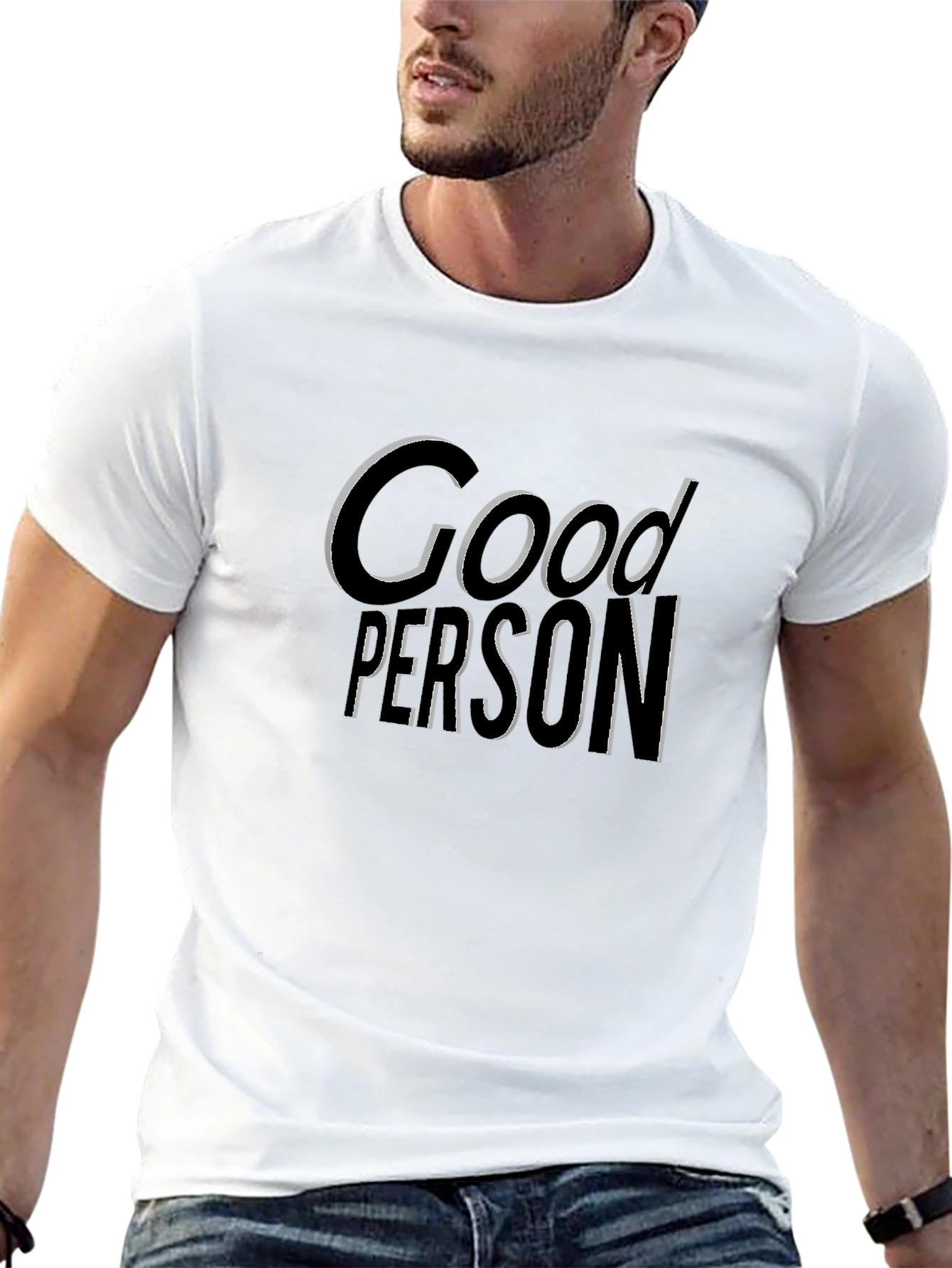 Good Person Graphic T-Shirt - Casual Comfort