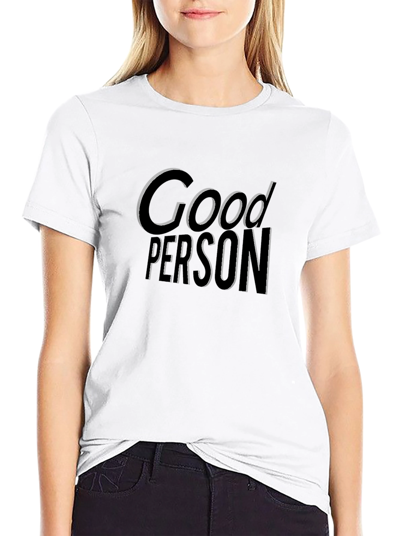 Good Person Graphic T-Shirt - Casual Comfort