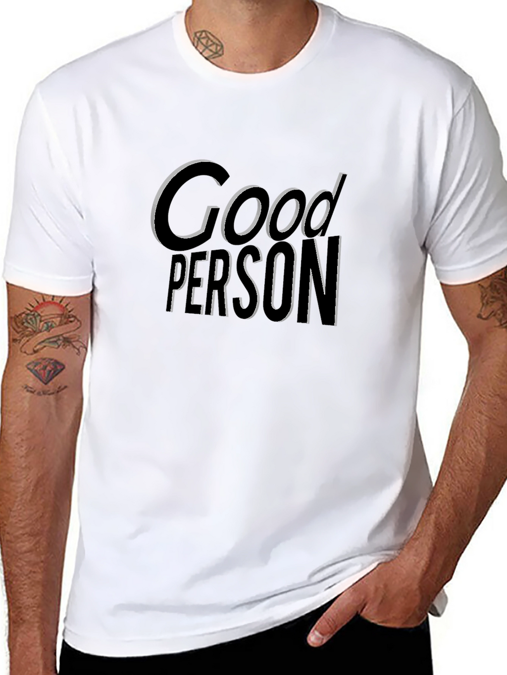 Good Person Graphic T-Shirt - Casual Comfort