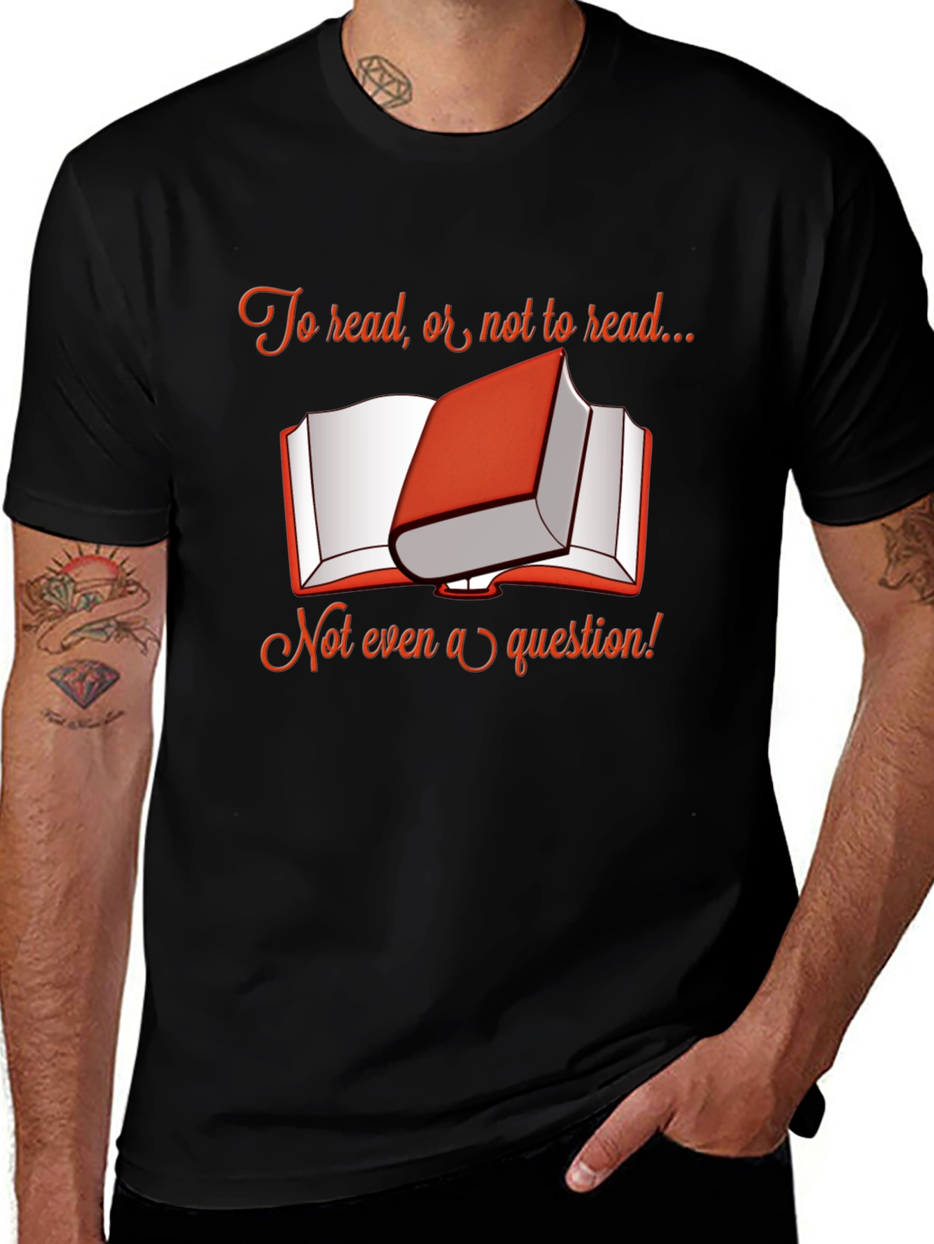 Book Lover T-Shirt - To Read or Not to Read?