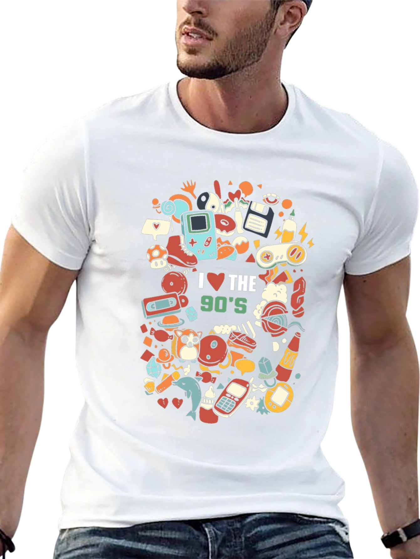 I Love the 90s Graphic T-Shirt