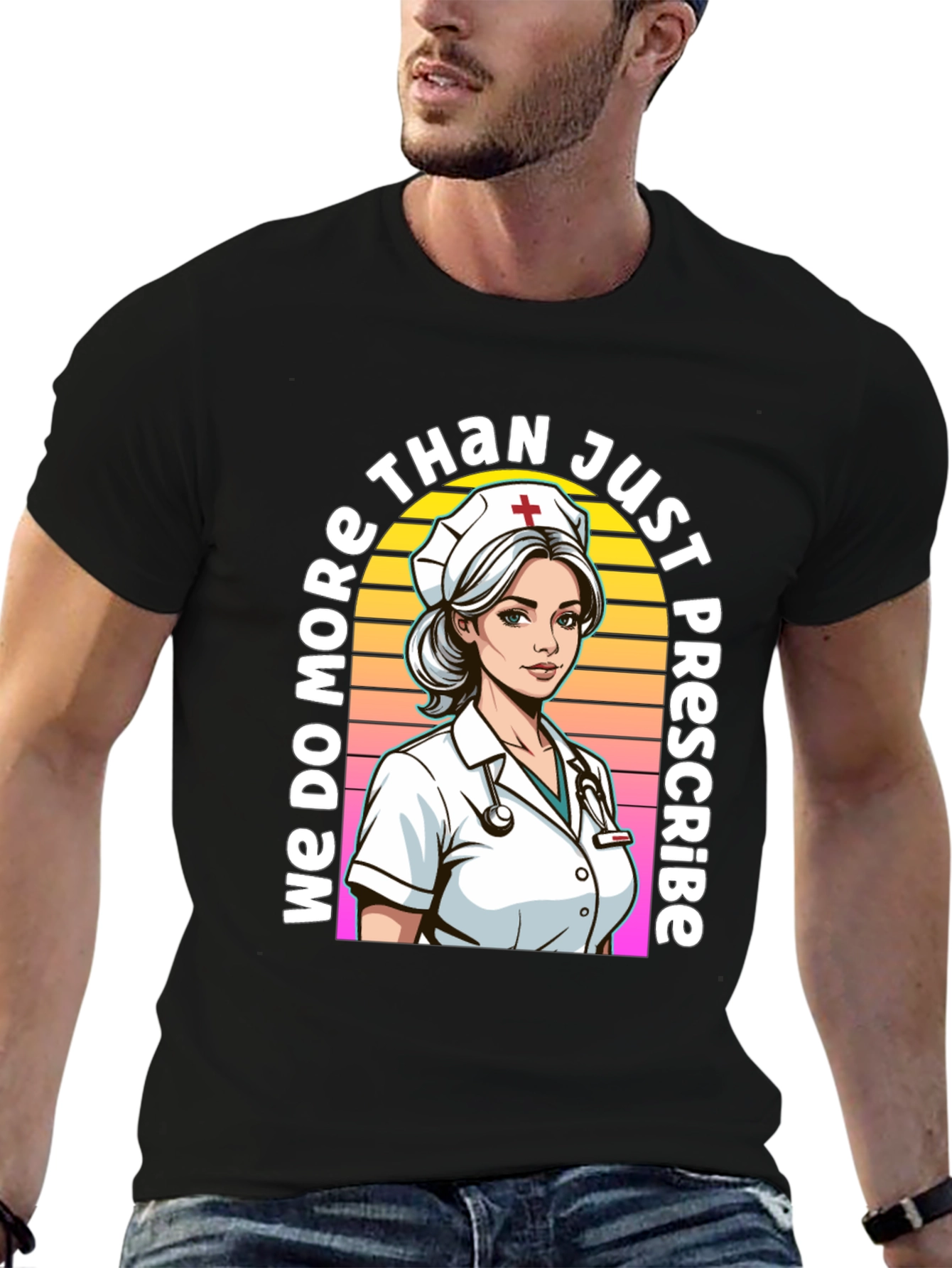 Nurse Graphic Tee - More Than Just Prescribe T-Shirt