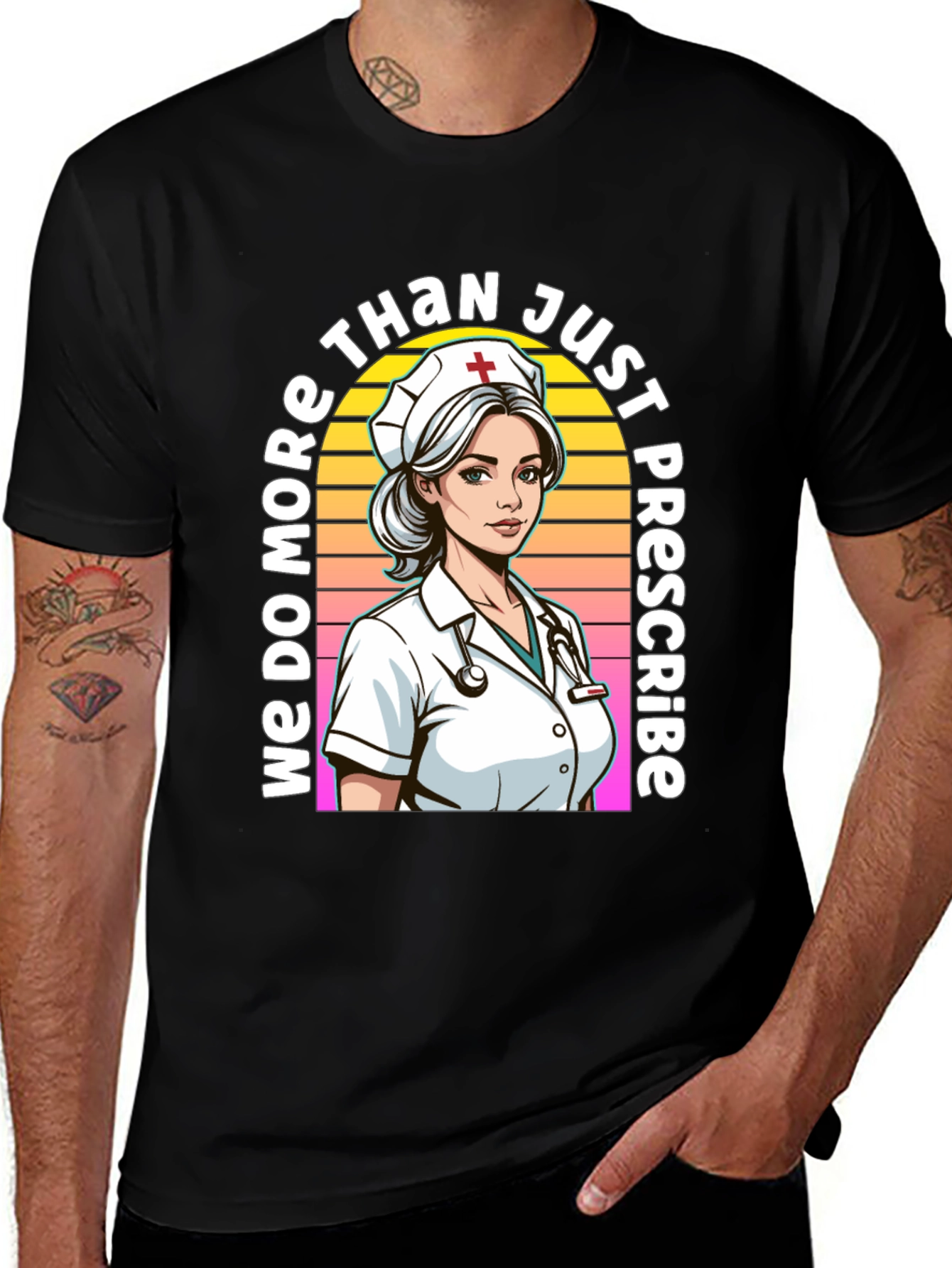Nurse Graphic Tee - More Than Just Prescribe T-Shirt