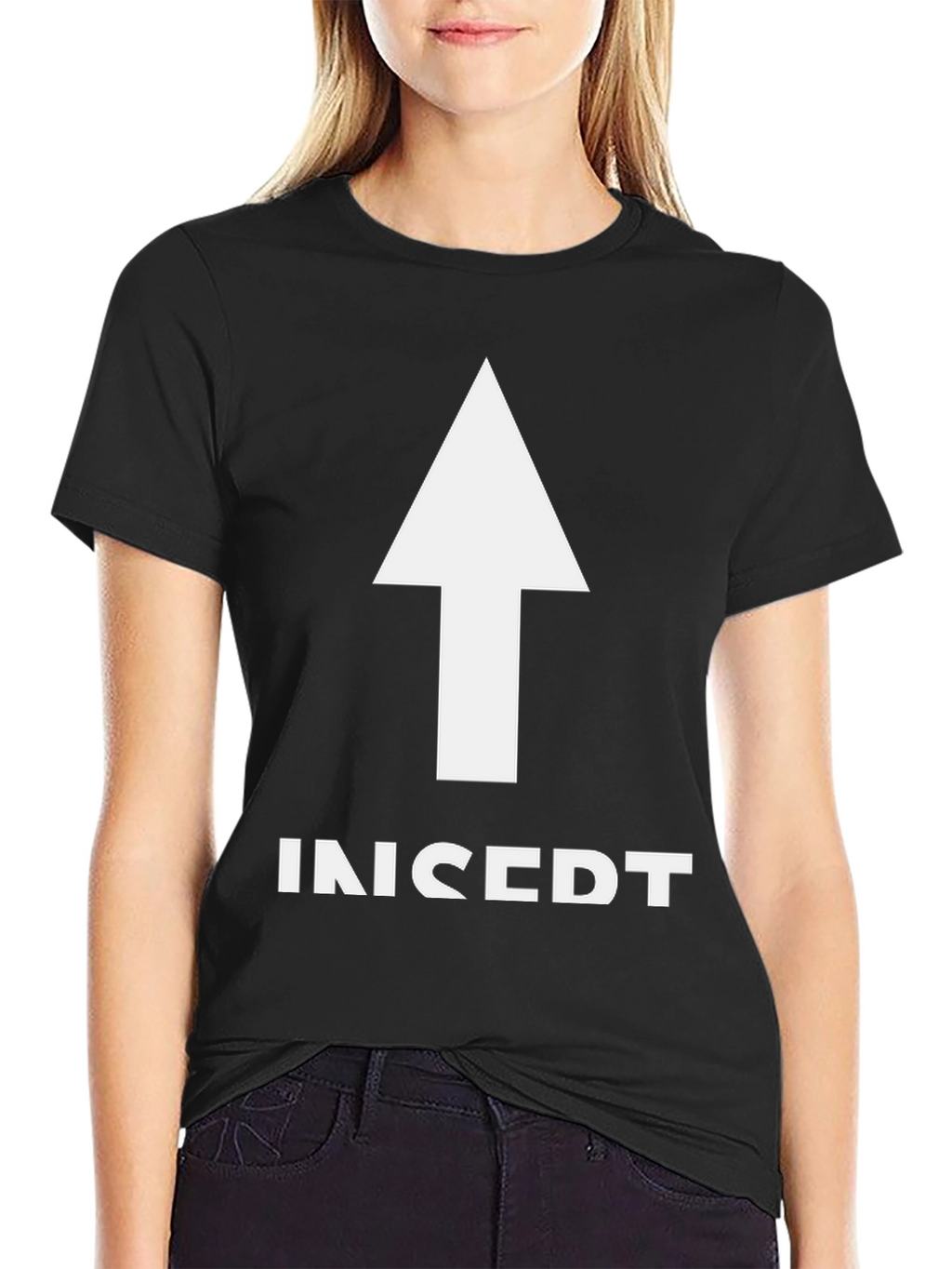 Insert Arrow T-Shirt - Fun Graphic Tee