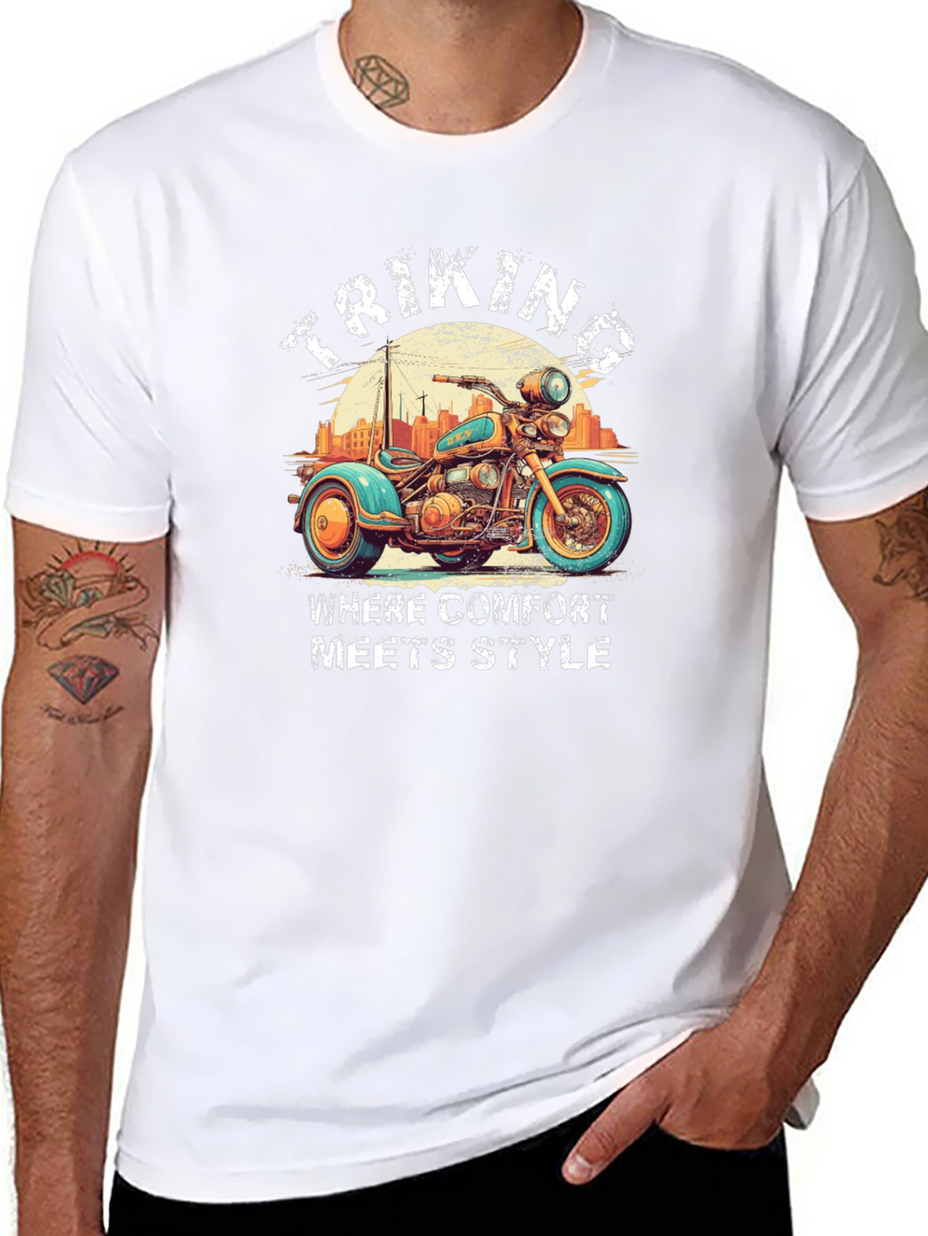 Triking Comfort Meets Style T-Shirt