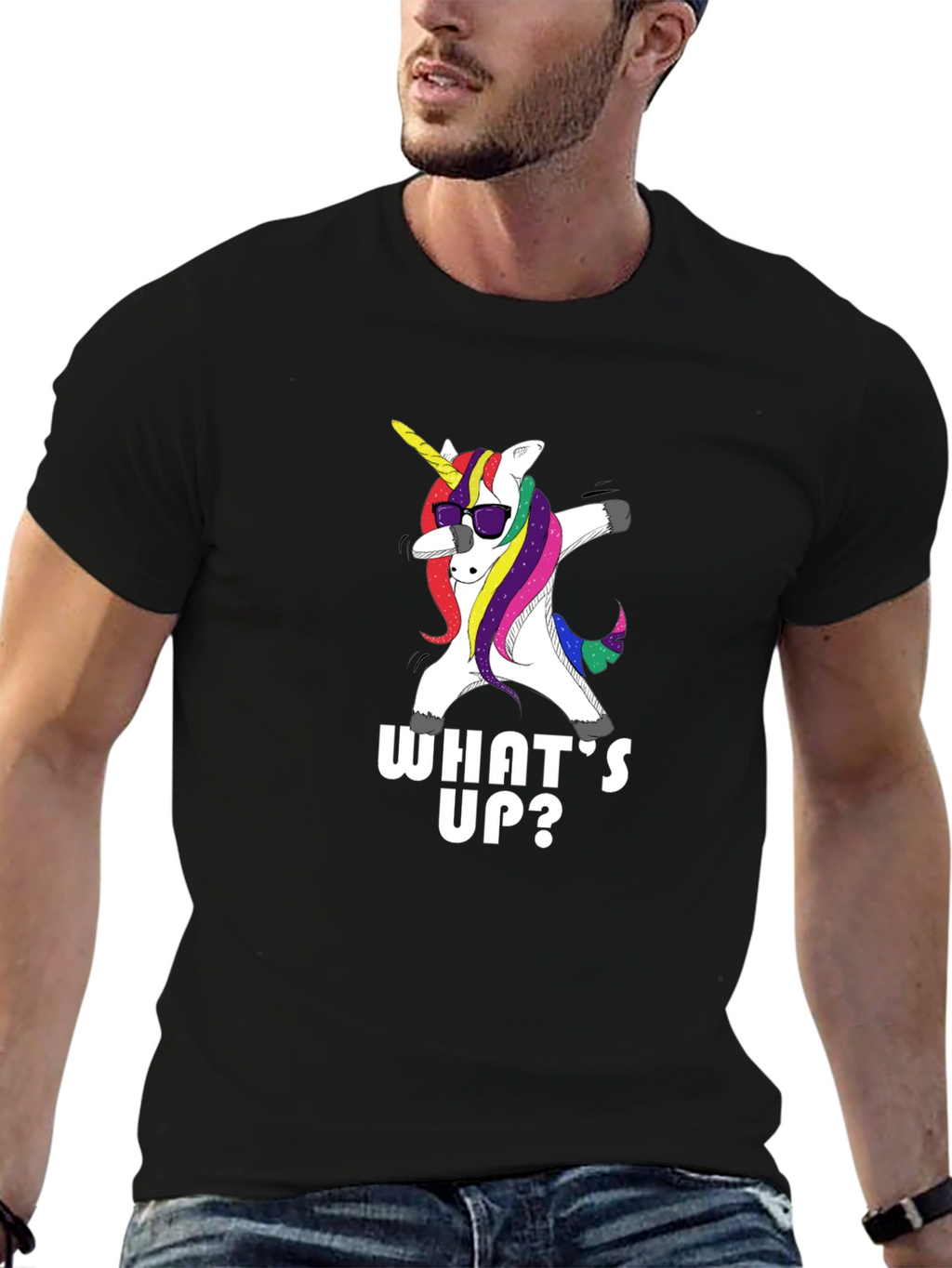 Dabbing Unicorn T-Shirt - Whats Up?