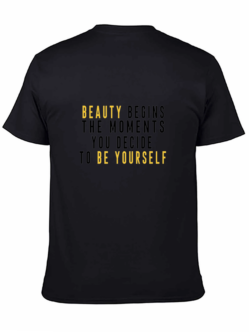 Inspirational Beauty Begins T-Shirt