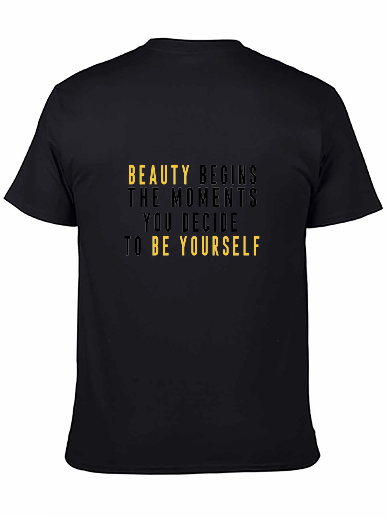 Inspirational Beauty Begins T-Shirt