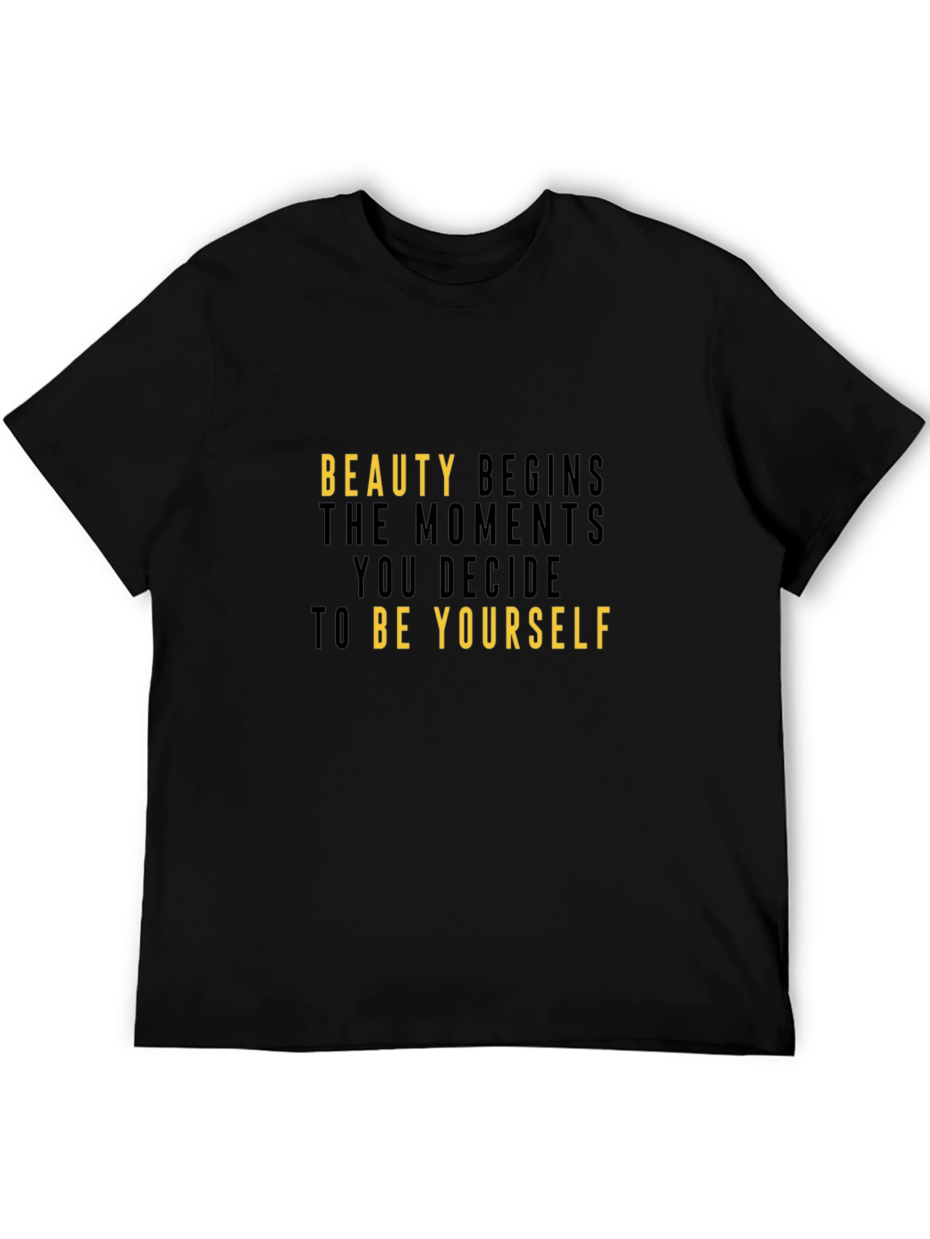 Inspirational Beauty Begins T-Shirt