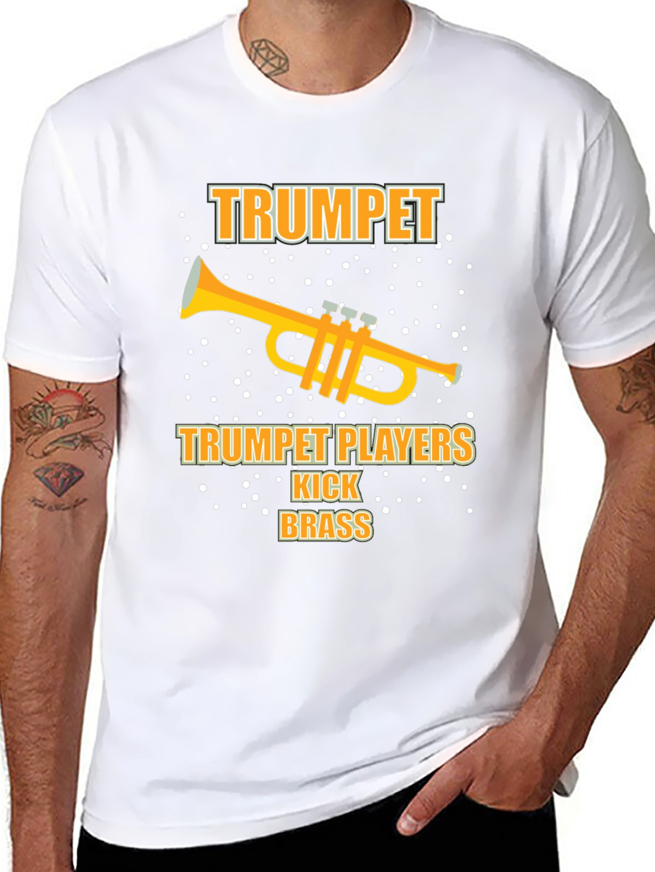 Trumpet Players Kick Brass T-Shirt