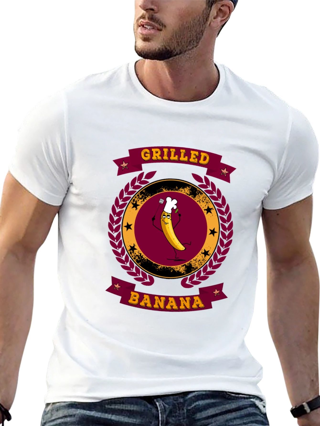 Grilled Banana T-Shirt - Funny Foodie Tee