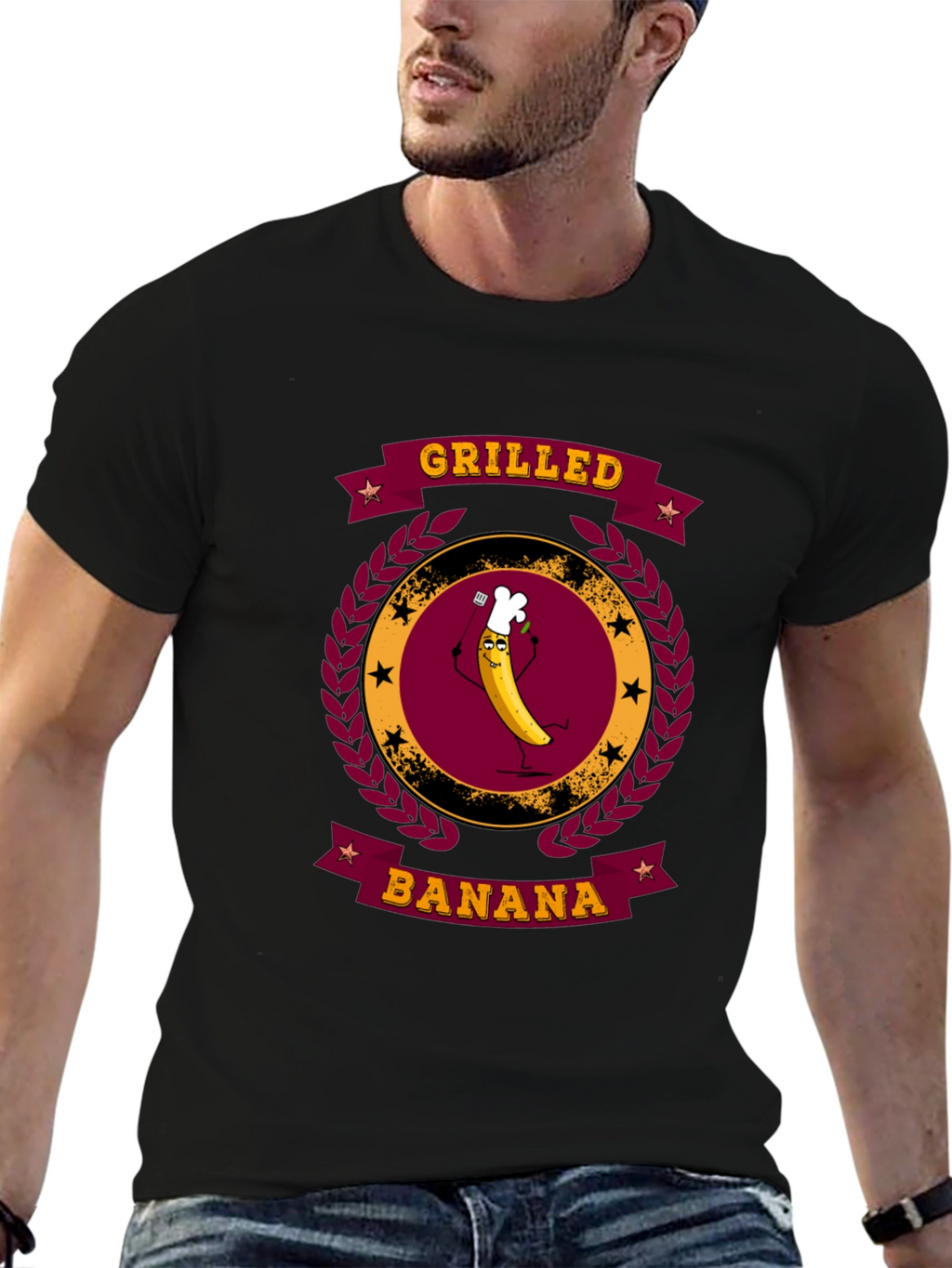 Grilled Banana T-Shirt - Funny Foodie Tee