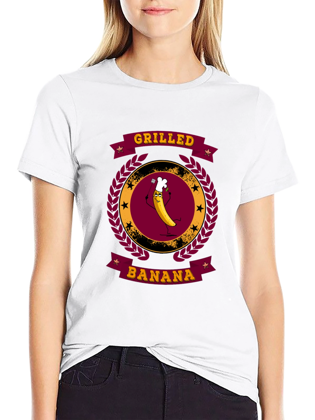 Grilled Banana T-Shirt - Funny Foodie Tee