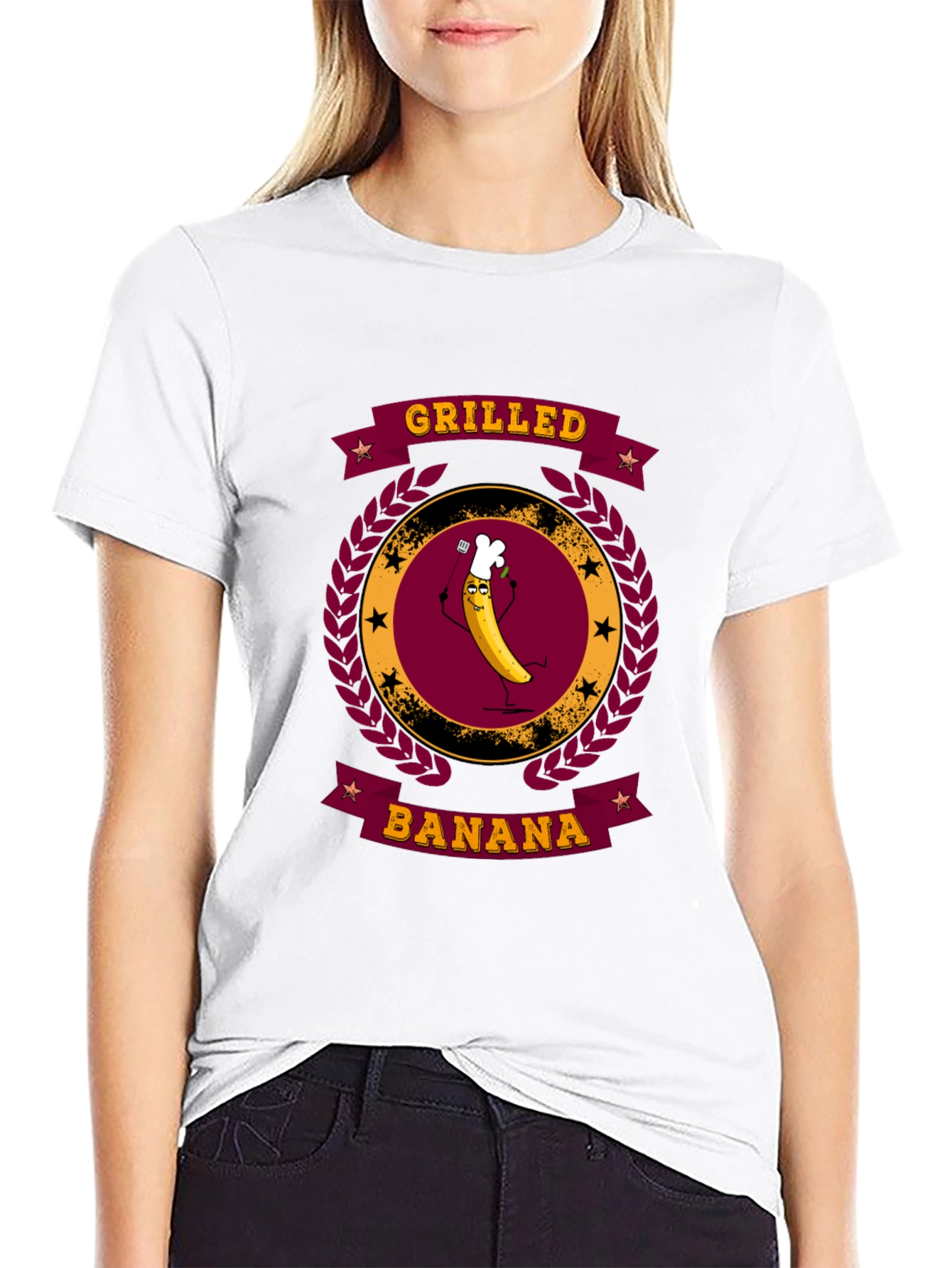 Grilled Banana T-Shirt - Funny Foodie Tee