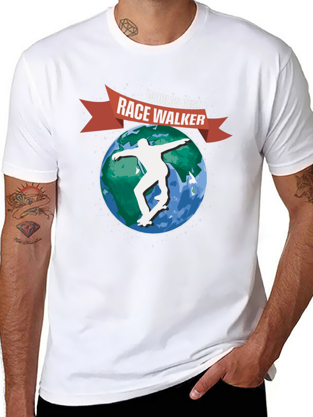 Worlds Best Race Walker T-Shirt