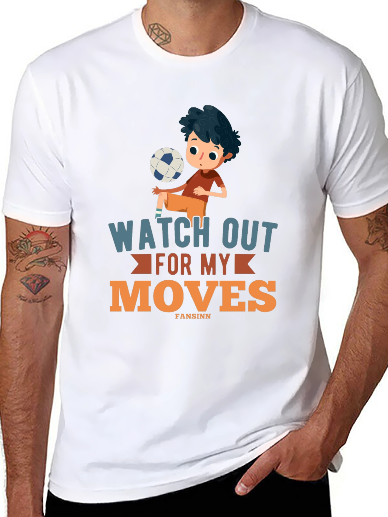 Watch Out For My Moves Graphic T-Shirt
